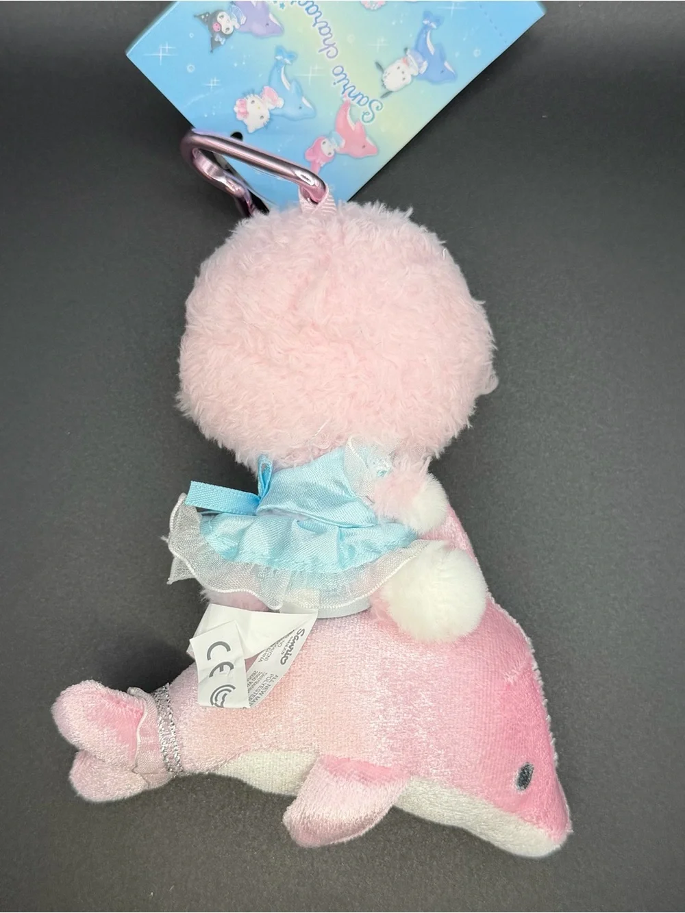 Sanrio The Dolphin series My Sweet Piano keychain/plush sp24